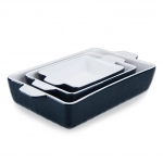 Rectangular Baking Pan Set of 3, Blue